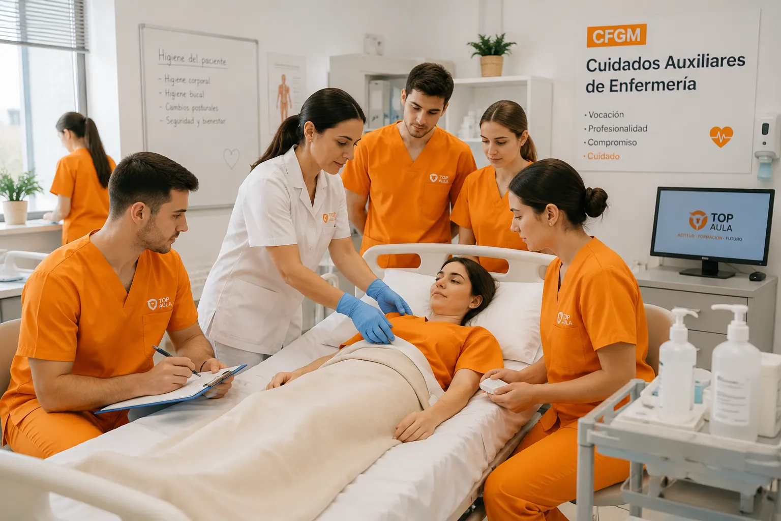 CFGM Cuidados Auxiliares Enfermería